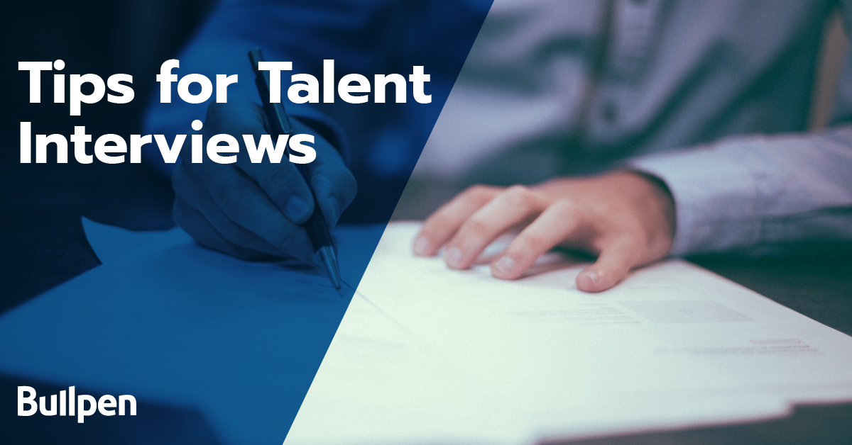 Tips for your talent interview