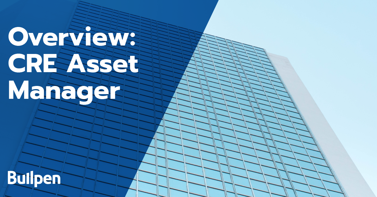What does an asset manager do?
