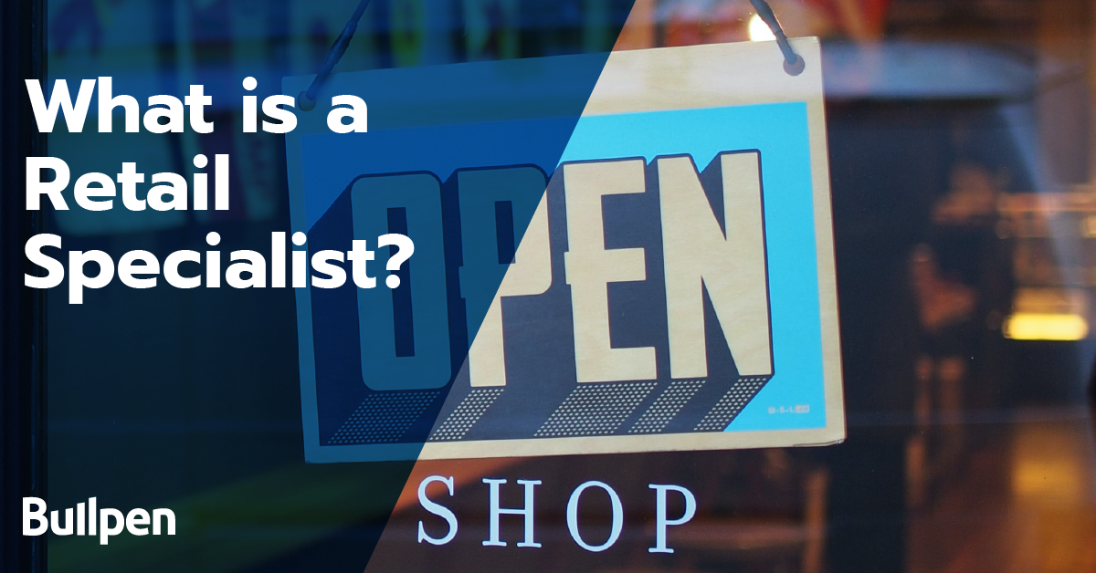 What does a corporate retail specialist do?